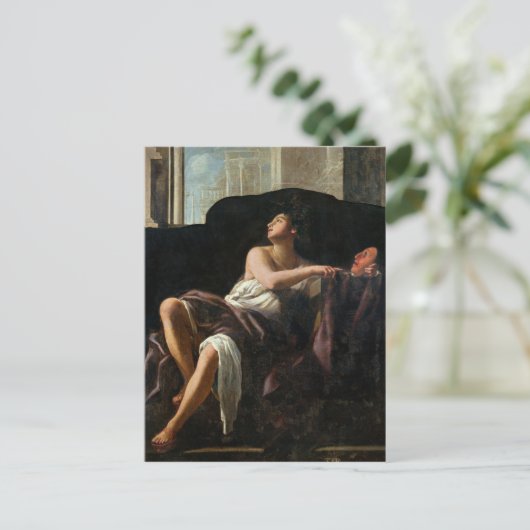 Thalia, Muse van Komedie Briefkaart (Staand voorkant)