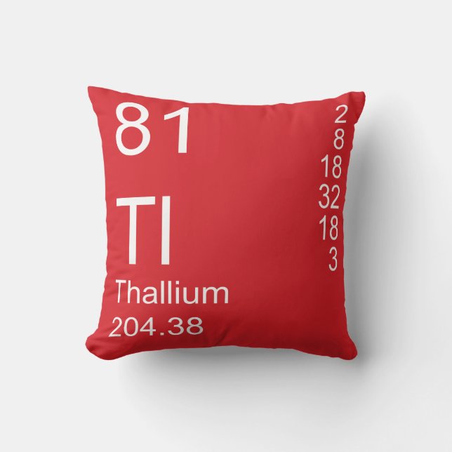 Thallium Kussen (Voorkant)