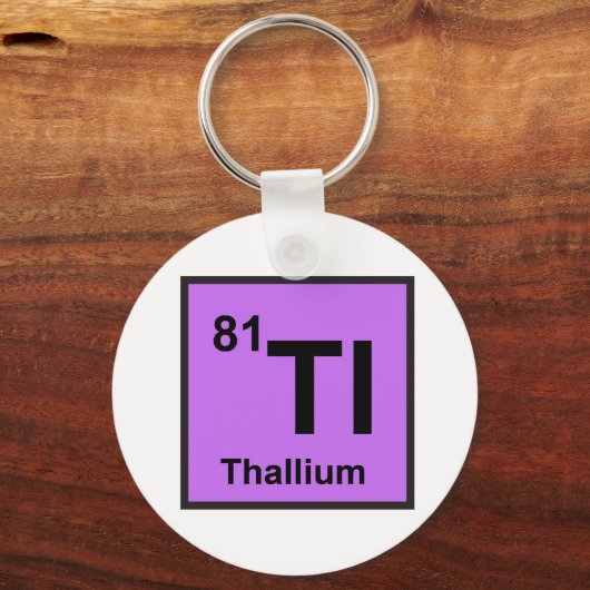 Thallium Sleutelhanger (Voorkant)