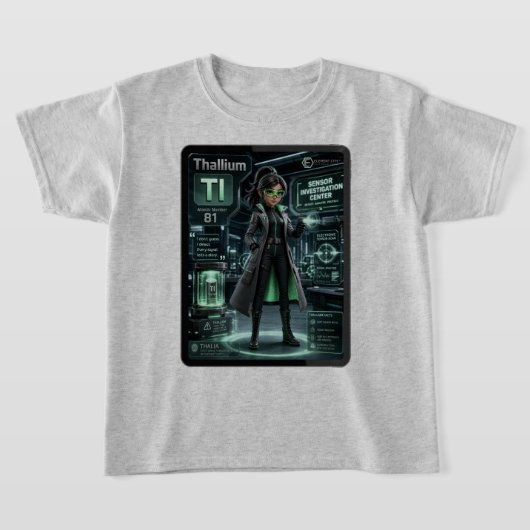 Thallium (Tl) –  ATOMIVRA™ Collectie T-shirt (Laagn)