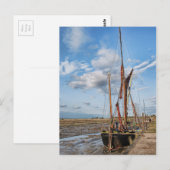 Thames Barge Briefkaart (Voorkant / Achterkant)