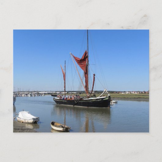 Thames Barge Sailing Boat Briefkaart (Voorkant)