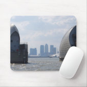 Thames barrière london muismat (Met muis)
