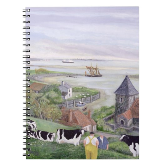 Thames Estuary Boerderij Notitieboek (Voorkant)