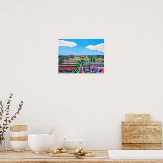 Thames Gateway Summer Poster (Keuken)