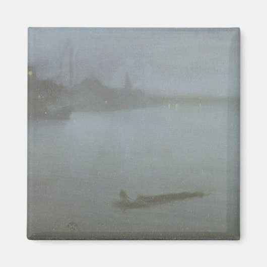 Thames — Nocturne in Blue and Silver, c.1872/8 (oi Magneet (Voorkant)