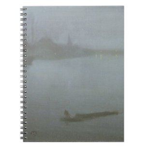 Thames — Nocturne in Blue and Silver, c.1872/8 (oi Notitieboek