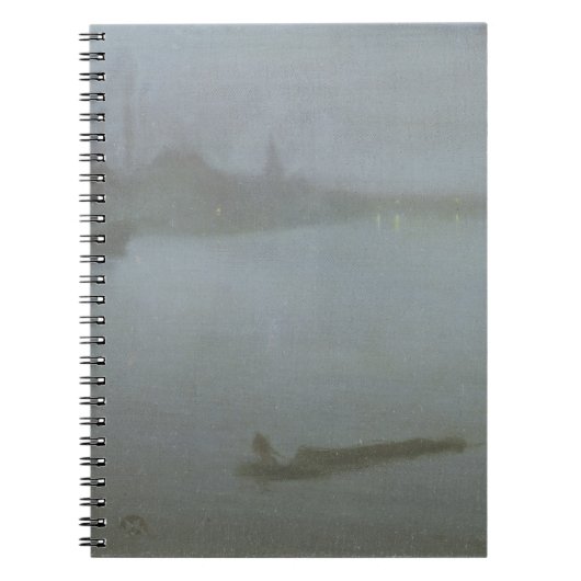 Thames — Nocturne in Blue and Silver, c.1872/8 (oi Notitieboek (Voorkant)