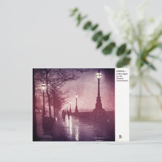 Thames River London Briefkaart (Staand voorkant)