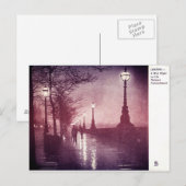 Thames River London Briefkaart (Voorkant / Achterkant)