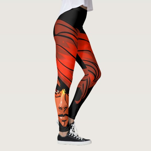 THAMRO - Leggings met het gezicht van Anjelica (Rechts)