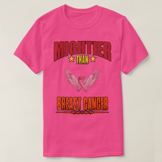 Than Breast Cancer T-shirt (Design voorkant)