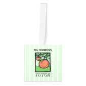 Thandler, leraar bedankt, Apple Decoratie (Voorkant)