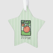 Thandler, leraar bedankt, Apple Ornament (voorkant)