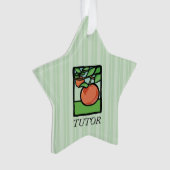 Thandler, leraar bedankt, Apple Ornament (voorkant)