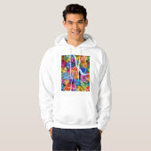 Thane Maharashtra Kaart Hoodie (Voorkant volledig)