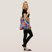 Thane Maharashtra Kaart Tote Bag (Op model)