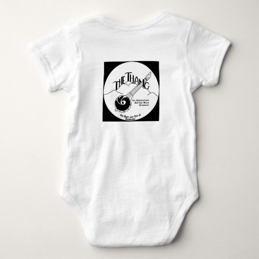 Thang one stuk baby romper (Achterkant)