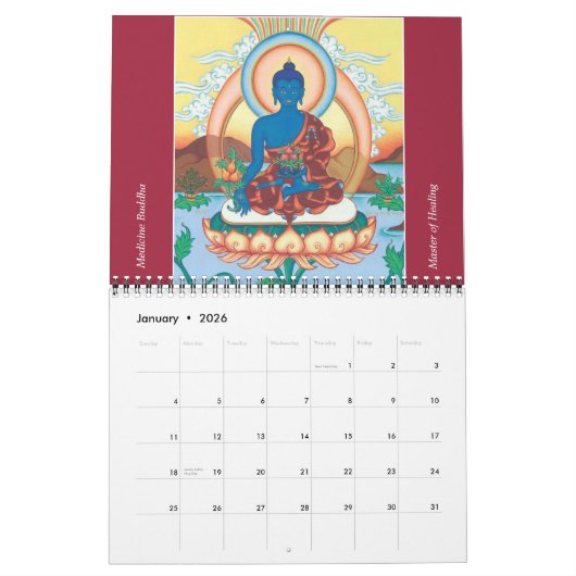 Thangka Art Calendar 2013 Kalender (Jan 2026)