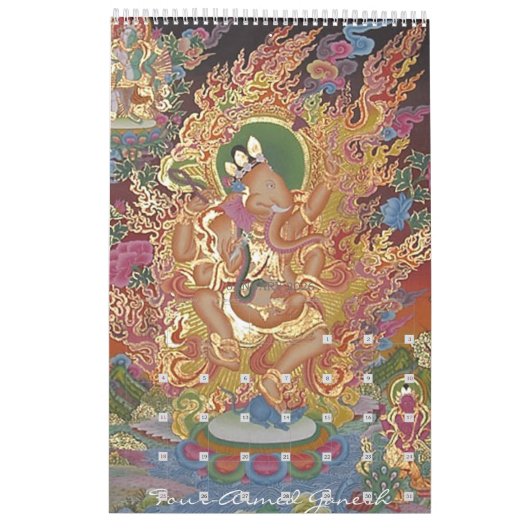 Thangka Mastersheets Agenda 2022 Kalender (Jan 2026)