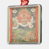 Thangka van het Paradijs Amitabha Metalen Ornament (Links)