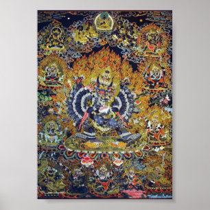 Thangka Yamantaka Poster