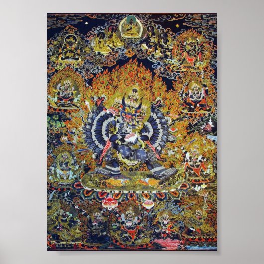 Thangka Yamantaka Poster (Voorkant)