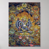 Thangka Yamantaka Print (Voorkant)