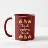 Thank a Worker Today Appreciation Shirt – Labor Mok (Links)