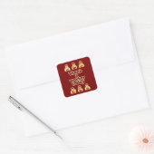 Thank a Worker Today Appreciation Shirt – Labor Vierkante Sticker (Envelop)