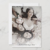 Thank Bridesmaid with Photo and Typography (Voorkant)