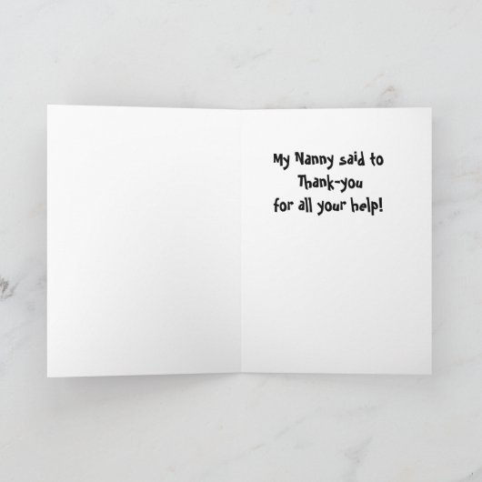 Thank-EWE Miniature Goat Kaart (Binnen)