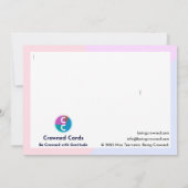 Thank someone yourself bedankkaart (Achterkant)