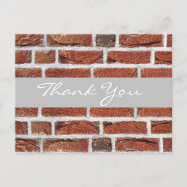 Thank To new Customer. Briefkaart