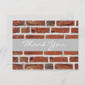 Thank To new Customer. Briefkaart (Voorkant / Achterkant)