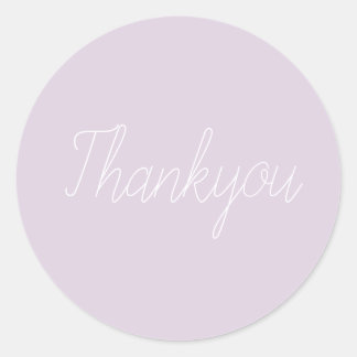thank youシール ronde sticker