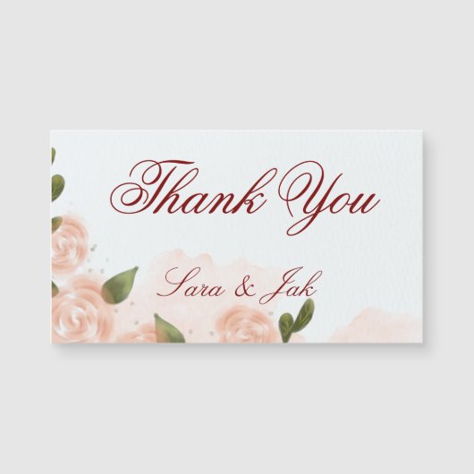 thank you (Voorkant)