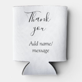 Thank you add name message simple stylish calligra blikjeskoeler