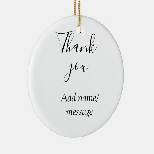 Thank you add name message simple stylish calligra keramisch ornament (Rechts)