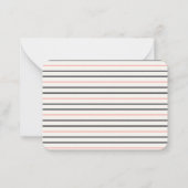 Thank You Amazing Teacher Valentine Card Notitiekaartje (Achterkant)