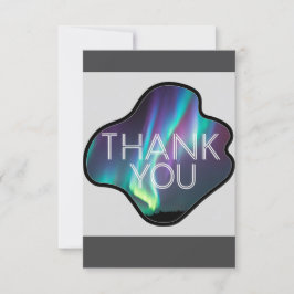Thank You, Aurora Borealis  Bedankkaart