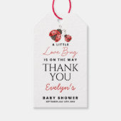 Thank You Baby Shower Love bug Cadeaulabel (Voorkant)
