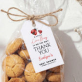 Thank You Baby Shower Love bug Cadeaulabel