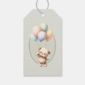 Thank You Beary Much, Bearly Wait Baby Shower Cadeaulabel (Achterkant)