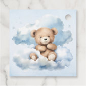 Thank You Beary Much Watercolor Teddy Bear Bedankjes Labels (Achterkant)