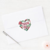 Thank you. Beautiful roses. Sticker (Envelop)