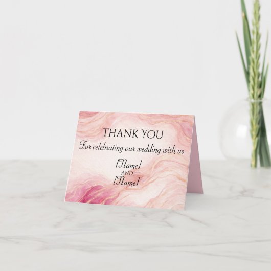 Thank You Bedankkaart (Voorkant)