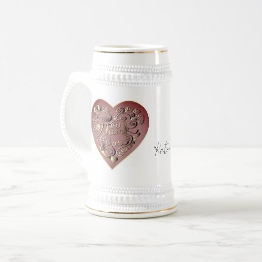 "Thank You " Bierpul (Voorkant links)