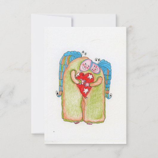 Thank you Blessing Bedankkaart (Voorkant)