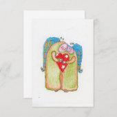 Thank you Blessing Bedankkaart (Voorkant / Achterkant)